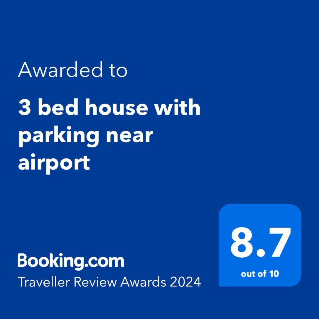 3 Bed House With Parking Near Airport Villa Edinburgh Luaran gambar